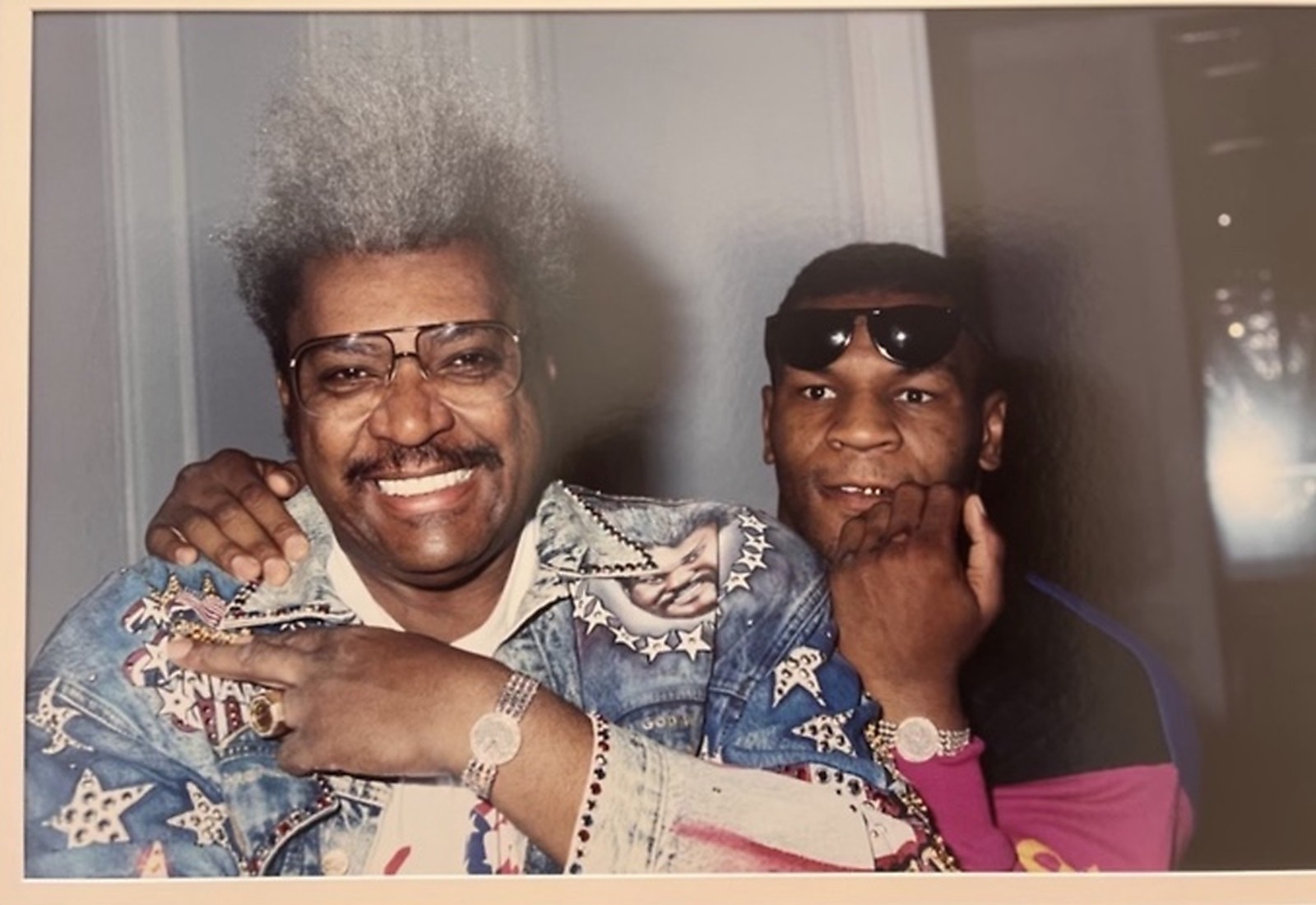 Don King and Mike Tyson together